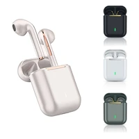 j18 tws bluetooth 5 0 earphone charging box wireless headphone stereo waterproof earbuds headset with microphone for iosandroid