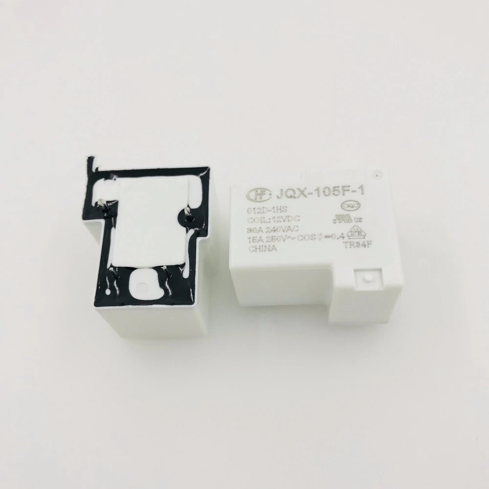 

Реле 100%/JQX-105F-1-005D-1HS/HF105F-1-012D-1HS/HF105F-1-024D-1HSF, 4 контакта, 30 А, 12 В постоянного тока, 2 шт.