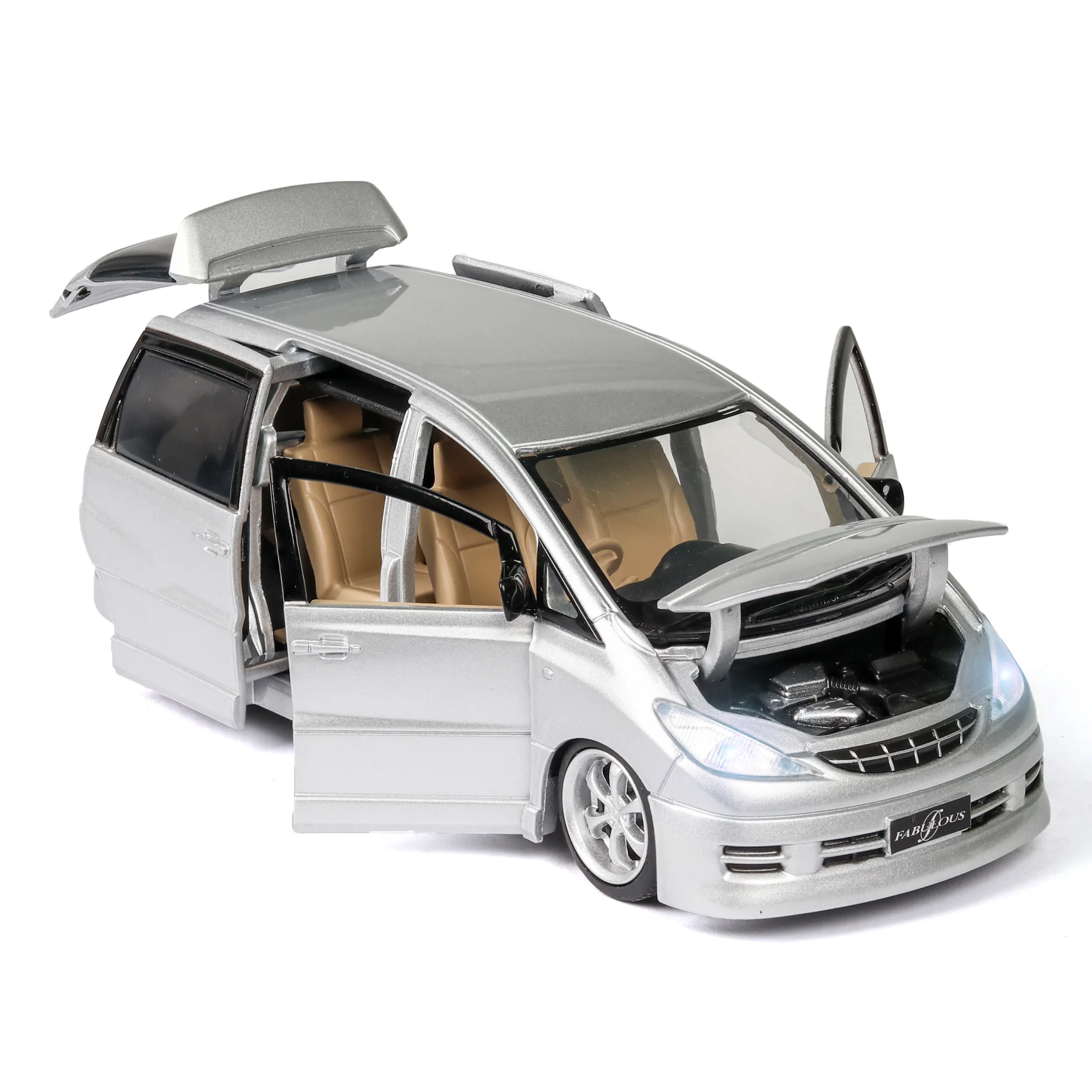 Новинка 1:32 TOYOTA ESTIMA модель автомобиля из сплава Литые и игрушечные автомобили