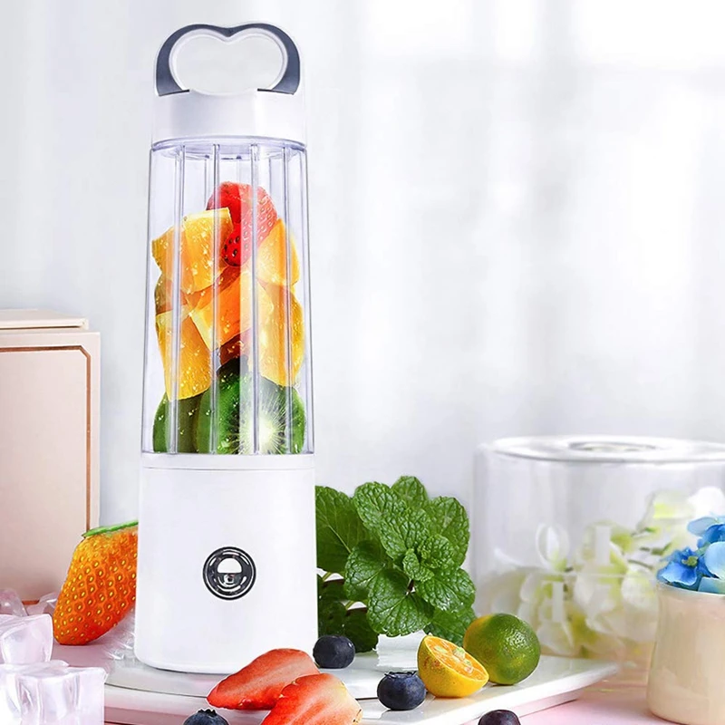 Персональный блендер стеклянный портативный для встряхивания и смузи Usb