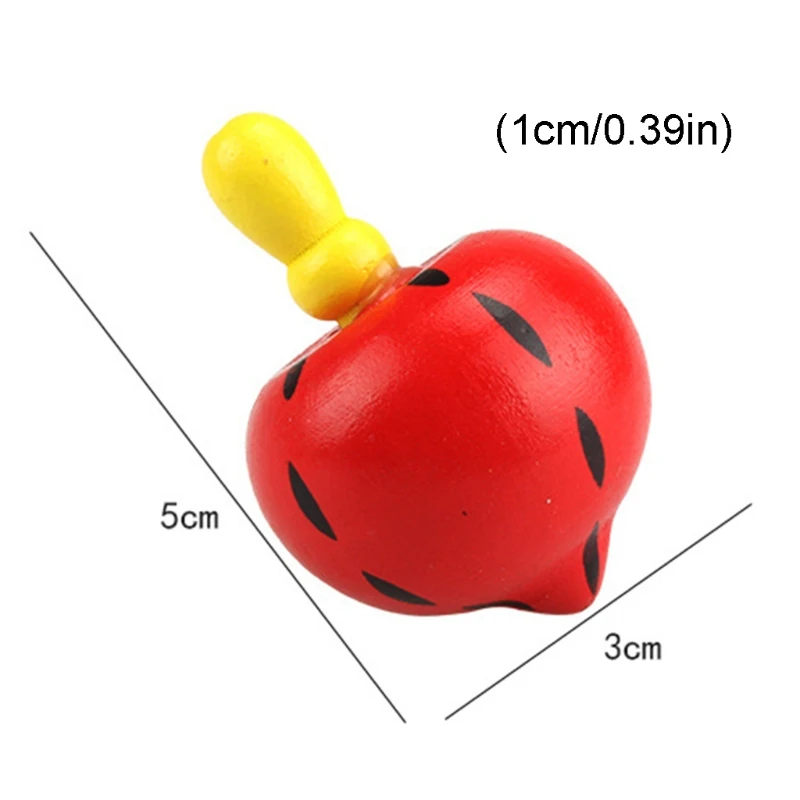 

24pcs/set Kindergarten Wooden Colorful Fruit Top Children Early Education Puzzle Toy Parent-Child Interactive Games Toys