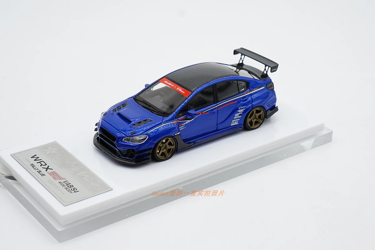 

Fuelme 1:64 Subaru Impreza Varis WRX STI S4 Коллекционная Игрушечная модель автомобиля из смолы