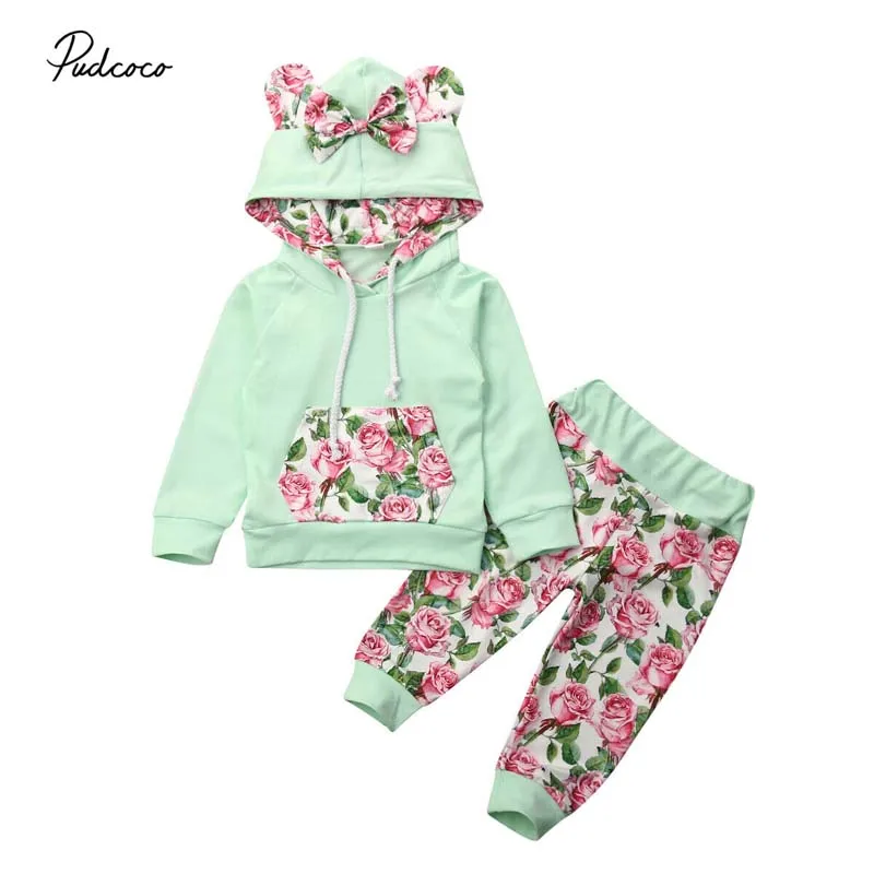 Коллекция 2019 года весенне осенняя одежда для малышей Детское платье с бантом и