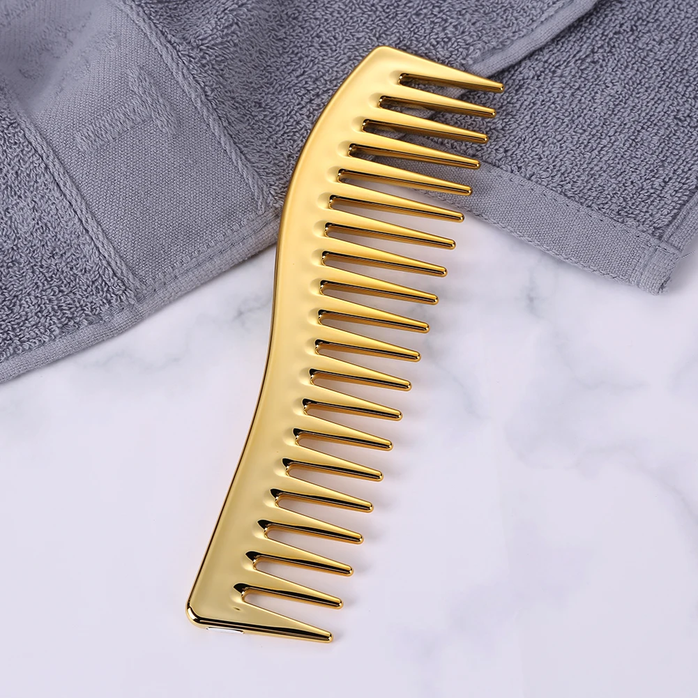 1 шт. щетка для волос мужчин и женщин алюминиевая металлическая расческа расчески