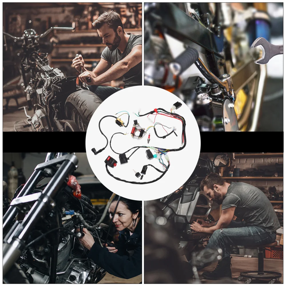 

1 Set ATV Wiring Harness ATV Professional Wire Harness Assembly ATV Supplies