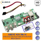 Бесплатная доставка XMEYE NVR 4CH 5M-N 1080P Плата DVR Разъем VGA 4-канальный видеонаблюдение Безопасность 6 в 1 AHD TVI CVI Гибридный видеорегистратор CCTV
