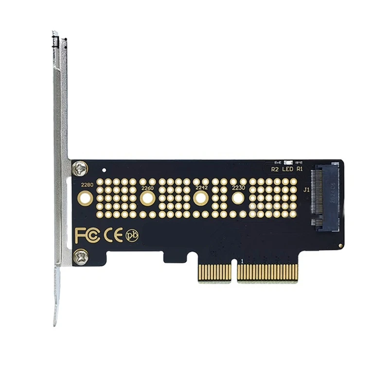 

2022 New M.2 SSD NVME (m Key) to PCI-e 3.0 X4 X1Full Speed Host Controller Expansion Card