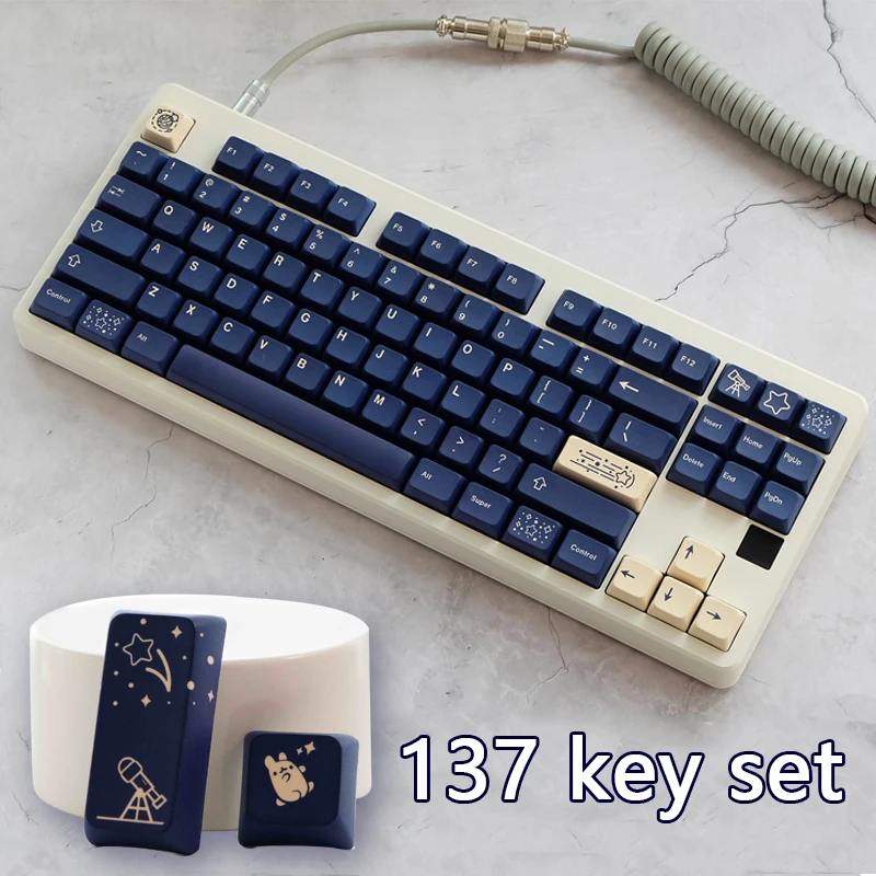GMK Stargazing Keycap PBT Sublimation Xda Highly Compatible With 104/68/87/980 And Other Game Office Mechanical Keyboards