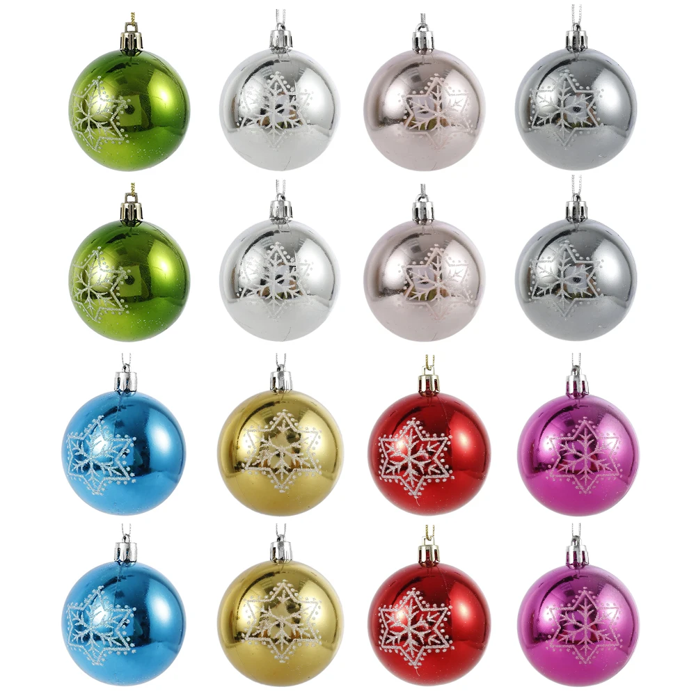 30 шт. Новогодние рождественские шары подвесные для домашней вечеринки