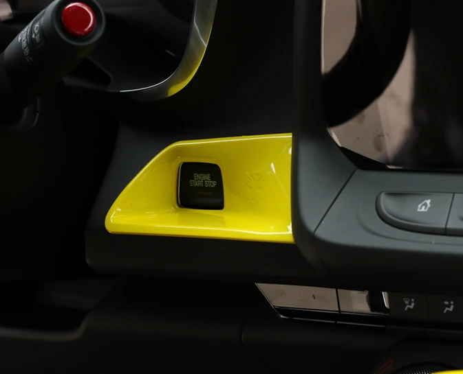 

Keyless Start Button Decorative Cover Trim for Chevrolet Camaro 2017+ Car Accessories Car Decal Sticker Interior Decoration