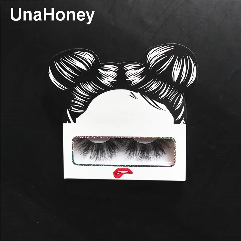 Картонная коробка особой формы для маленькой девочки упаковочная ресниц оптовая