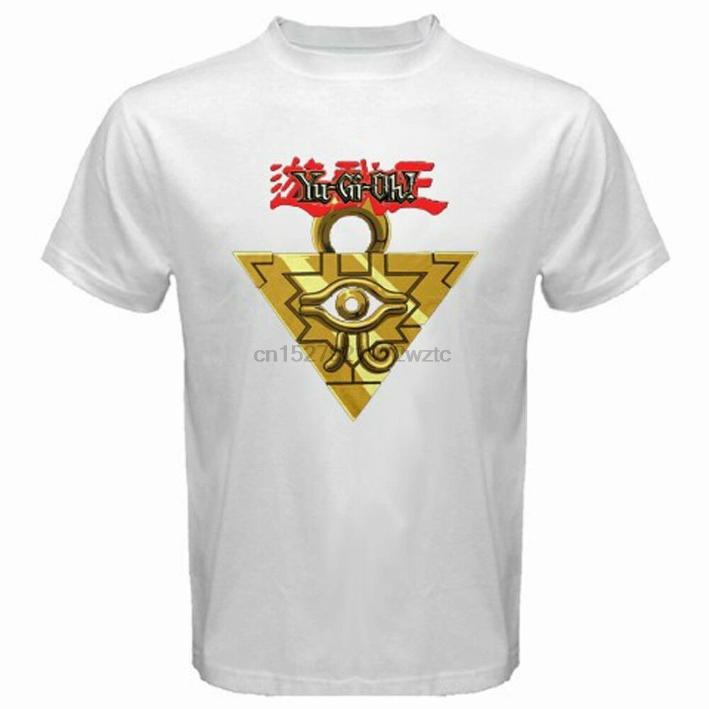Новинка YU GI OH Millenium Puzzle Аниме Манга Мультфильм мужская белая футболка Размер S