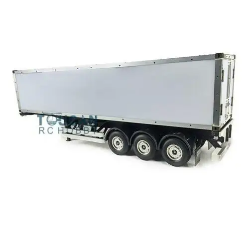 

US Stock 1/14 Hercules 40ft Freezer Container 3 Axles Chassis Semi Tractor Truck 140413 TH01039-SMT2
