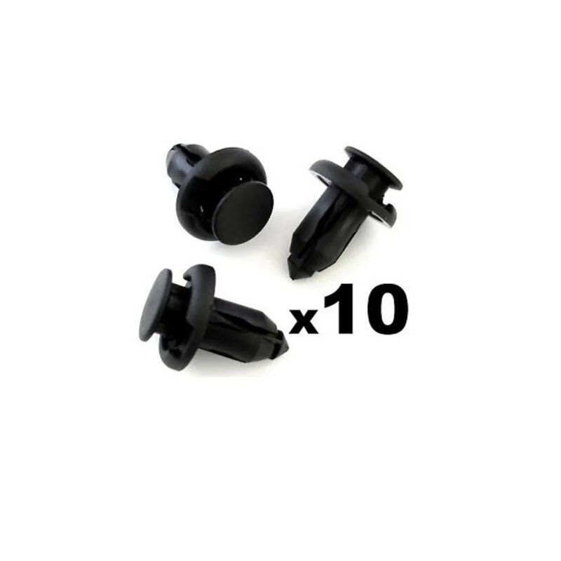 

For Honda Plastic Bumper Clip Panel Fastener Trim Rivet x10