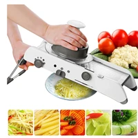 professional vegetable cutter slicer kitchen tool vegetable grater with adjustable 304 stainless steel blades kitchen accessori