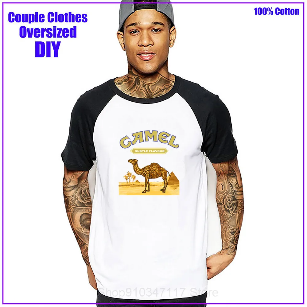 Camel/логотип для мужчин футболка дропшиппинг одежда hombre рок спортивные kawaii летнее