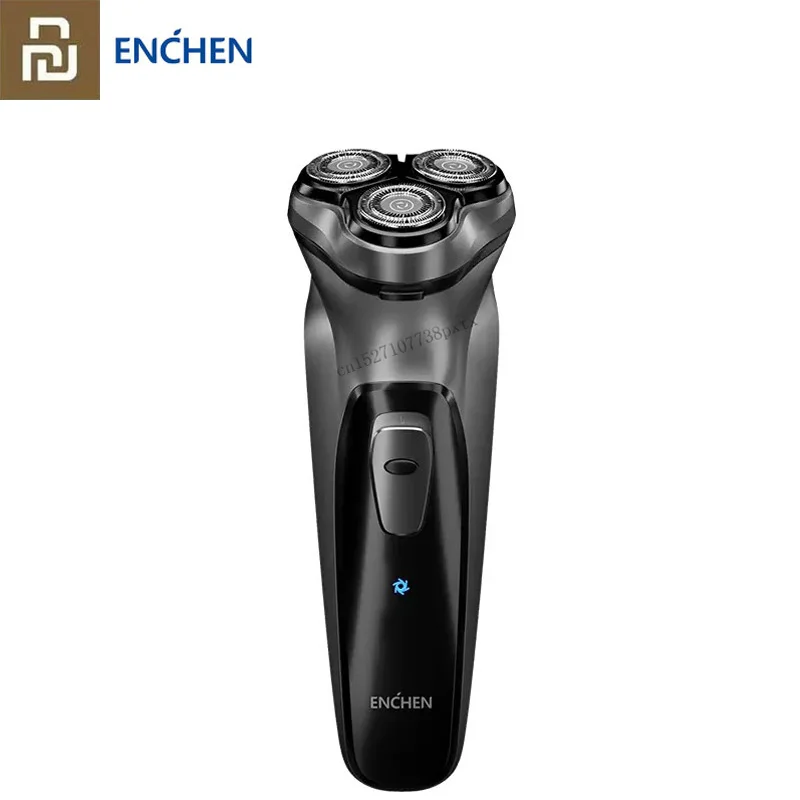 Мужской триммер Youpin Enchen моющийся для электробритва с черным камнем защитой от