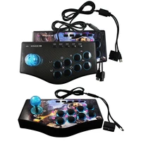 retro arcade game rocker controller usb joystick for ps2ps3pcandroid smart tv built in vibrator eight direction joystick
