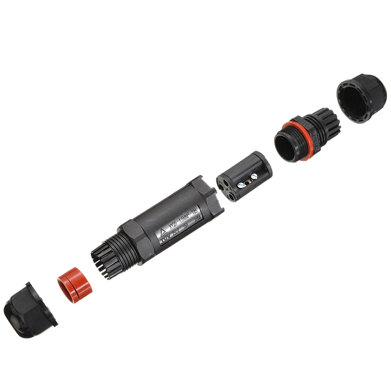 Водонепроницаемый 3 жильный соединитель для светодиодного освещения 1