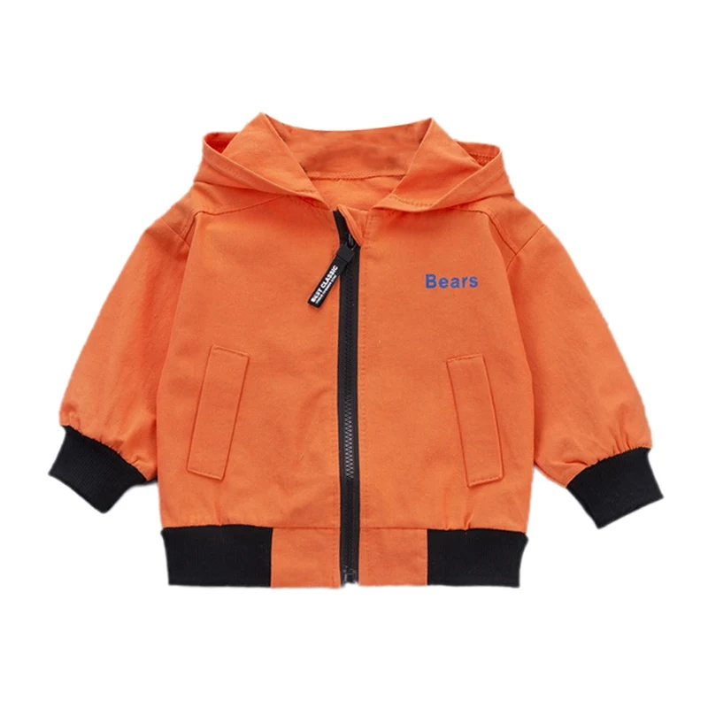 Boys Clothes Trench Fashion Jackets Girls Kids clothing baby coat Casual outerwear Windbreaker Spring Autumn 0-5Y |