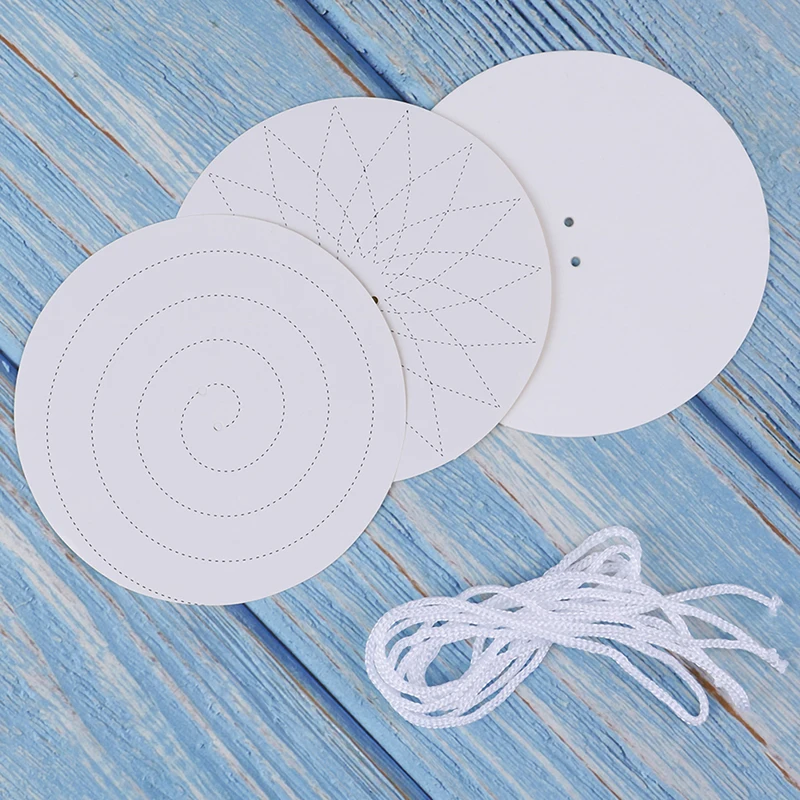 Новый DIY живопись окраска карты мастерство игра вращающийся летающее колесо