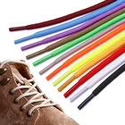 Шнурки круглые унисекс, Классические из полиэстера, не выцветают, 1 пара