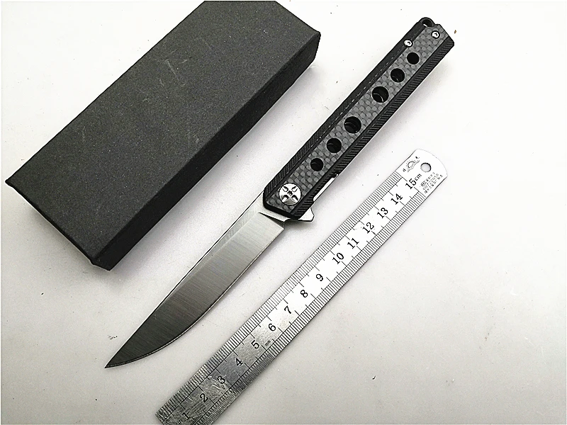 KESIWO KH33 D2 складной нож из углеродного волокна ручка Flipper для повседневного
