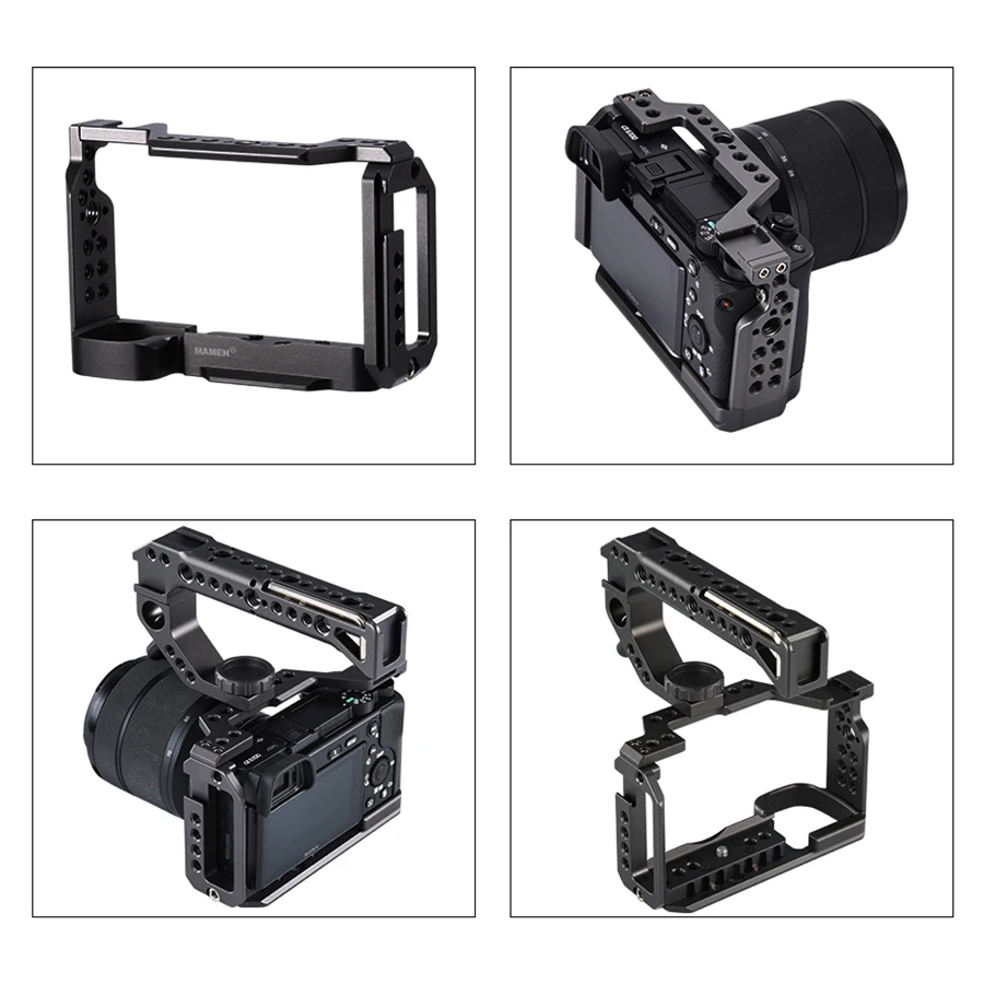 Легкий Чехол для Камеры MAMEN 180g аксессуары фотосъемки с рукояткой SONY A6100/A6400/A6500