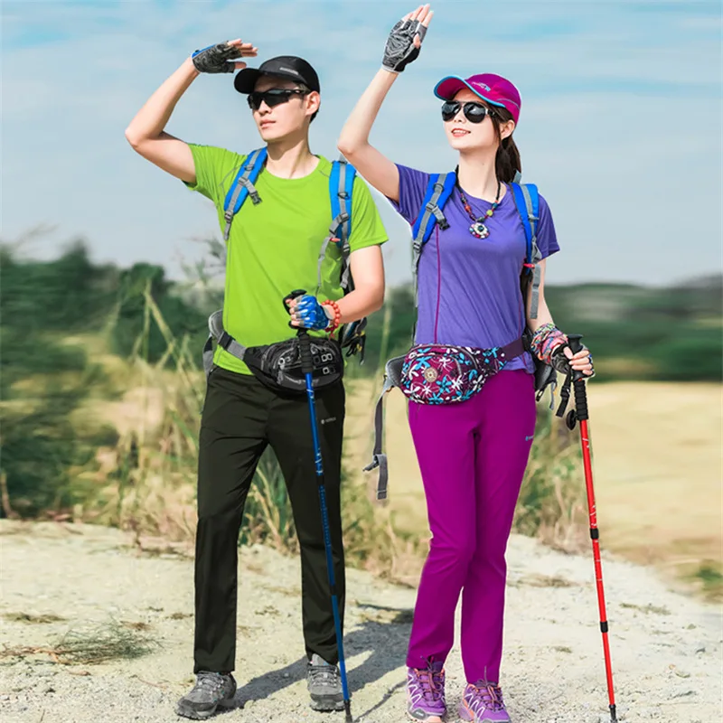 Мужская быстросохнущая футболка для фитнеса Спортивная бега активного отдыха