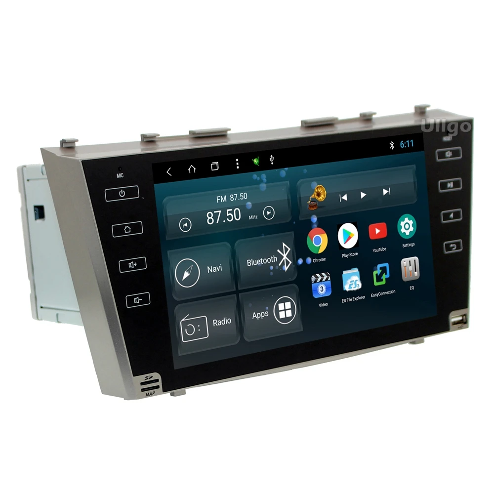Автомобильная магнитола 9 дюймов Octa Core Android для Toyota Camry V40 2006-2011 Авторадио GPS