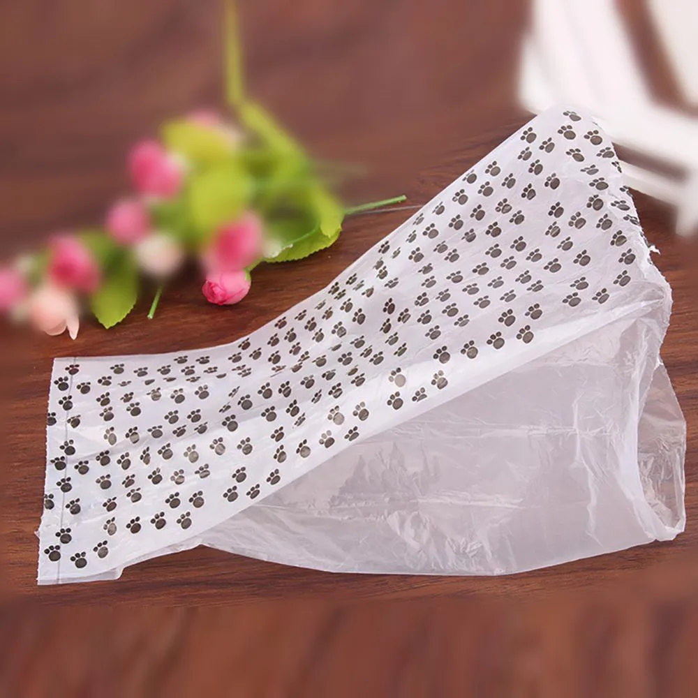 10 цветов мини-мешок для домашних собак одноразовый пластиковый мешок мусора с