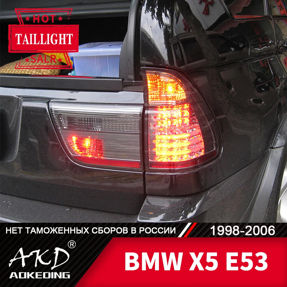

Tail Lamp For Car BMW X5 E53 1998-2006 X5 LED Tail Lights Fog Lights Day Running Light DRL Tuning Cars Accessories