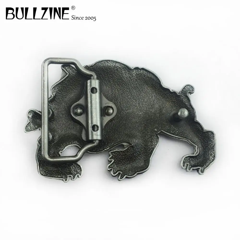 В Bullzine бульдог пряжки ремня с оловянной отделкой эмаль FP-02211 подходит для детей на