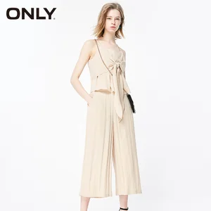 ONLY Женские свободные брюки с ремнями  119144515