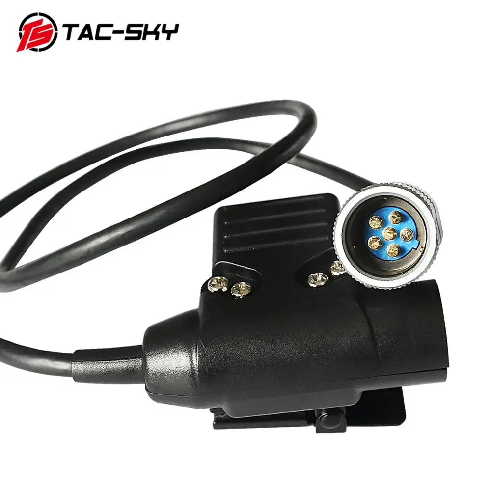 TAC-SKY AN/PRC 148 152 152A virtual radio case walkie-talkie DIY connector U 283 U-283 and PRC  dummy case  ptt 6pin u94 ptt