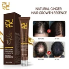 Натуральное масло для роста волос PURC, эссенция против выпадения волос, уход за кожей головы, массажные ролики, косметическое масло для волос