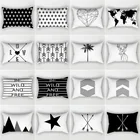 Декоративная подушка из полиэстера, с геометрическим рисунком, 30x50