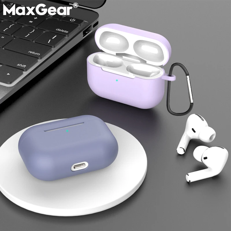 Мягкие силиконовые чехлы для наушников Apple Airpods Pro милый чехол карамельных цветов
