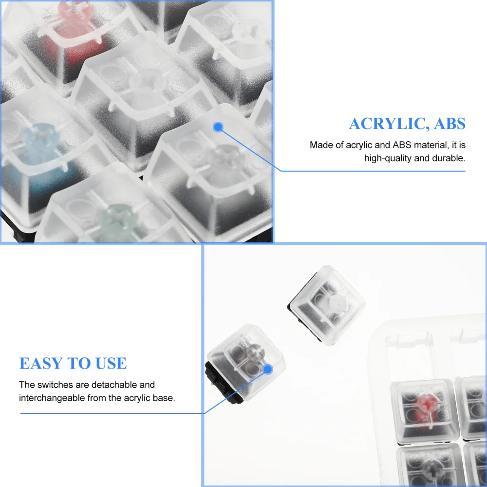

Professional Acrylic Base 9-Key Switch Testing Tool Mechanical Keyboards Tester