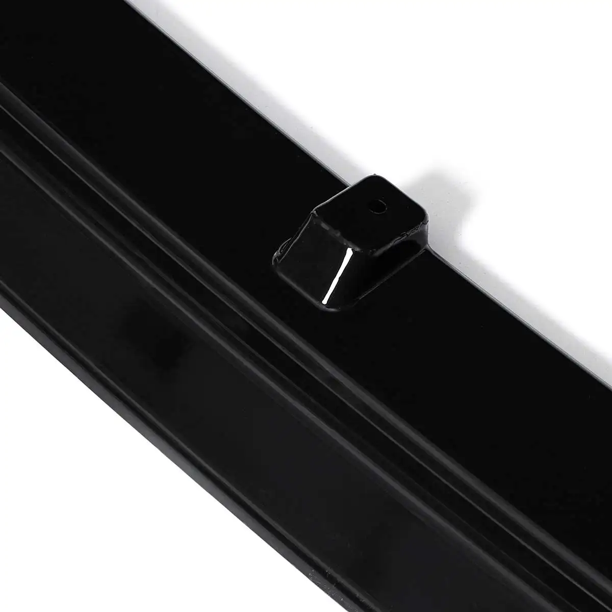 Глянцевый черный Автомобильный разделитель для переднего бампера 3 шт. крышка