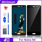 ЖК-дисплей и дигитайзер сенсорного экрана в сборе для Nokia 8 N8 TA-1012, замена для Nokia8 TA-1004 TA-1052, ЖК-экран s 5,3 дюйма