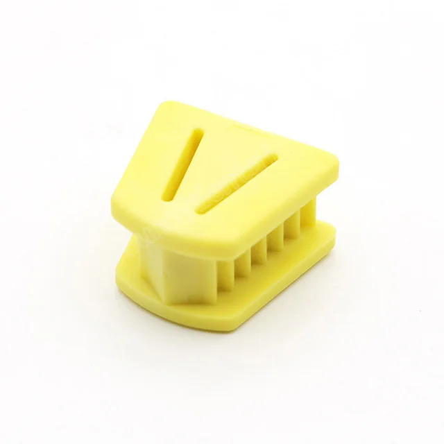 5pcs Small size 5 шт. цветной стоматологический блок для укуса стоматологический силиконовый ротовой Опора резиновый нож для втягивания латексный Инструмент Для Отбеливания Зубов Стоматологический материал - Цвет: 5pcs Small size