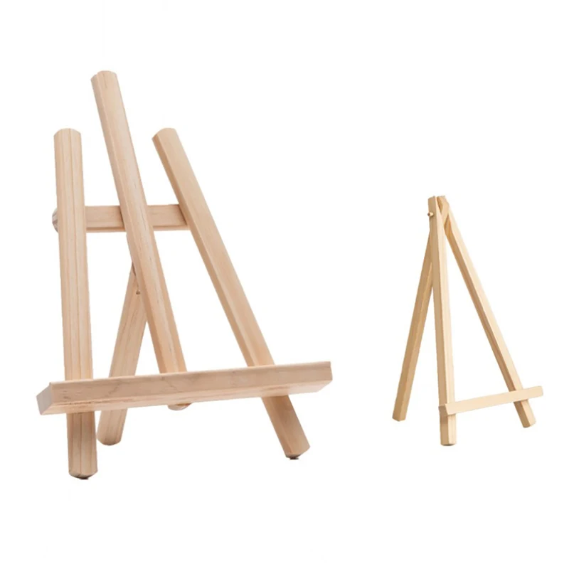 

Foldable Desktop Wooden Holder For iPad Mobile Phone Tablet PC Stand Holder Book Holder Mini Easel 10x19cm or 29x18cm