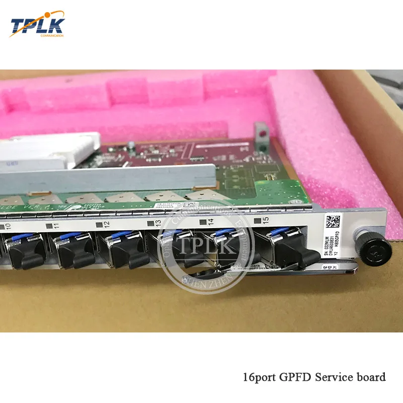 Лучшая цена оригинальная плата GPON с 16 PON портами GPFD C + для MA5680T MA5608T или MA5683T OLT
