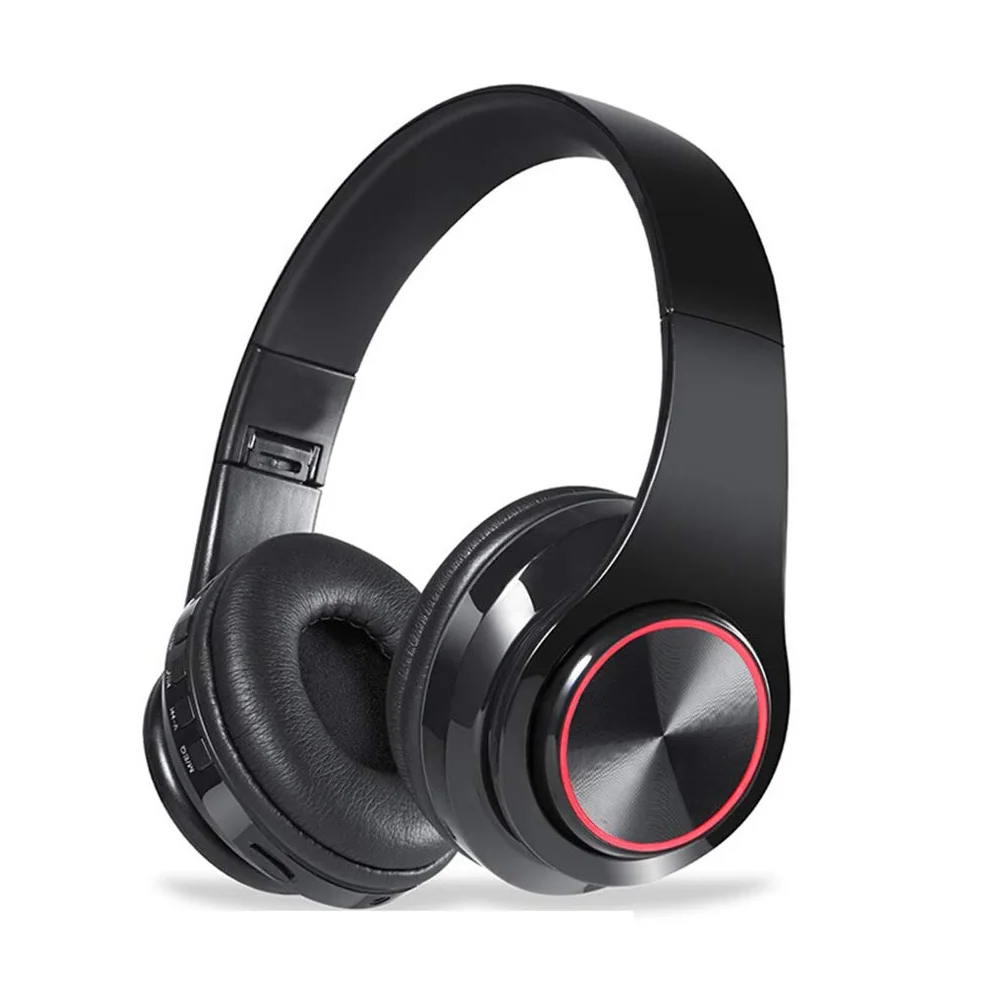 Bluetooth наушники с микрофоном VANCCA Складная Выдвижная Hi-Fi глубокий бас беспроводные