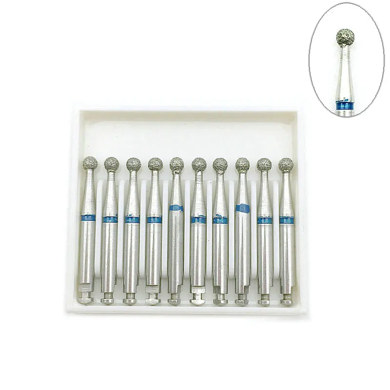 10 шт. низкоскоростные Стоматологические алмазные боры для хвостовика RA 2 35 мм