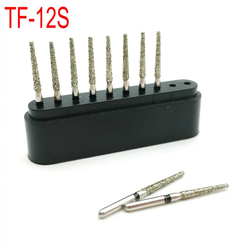 10 шт./кор. Стоматологические алмазные боры рандомная полировка FG 1 6 мм для