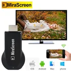 MiraScreen TV Dongle 1080P TV Stick Беспроводной Wi-Fi дисплей приемник Miracast Anycast для IOS Android TV Airplay