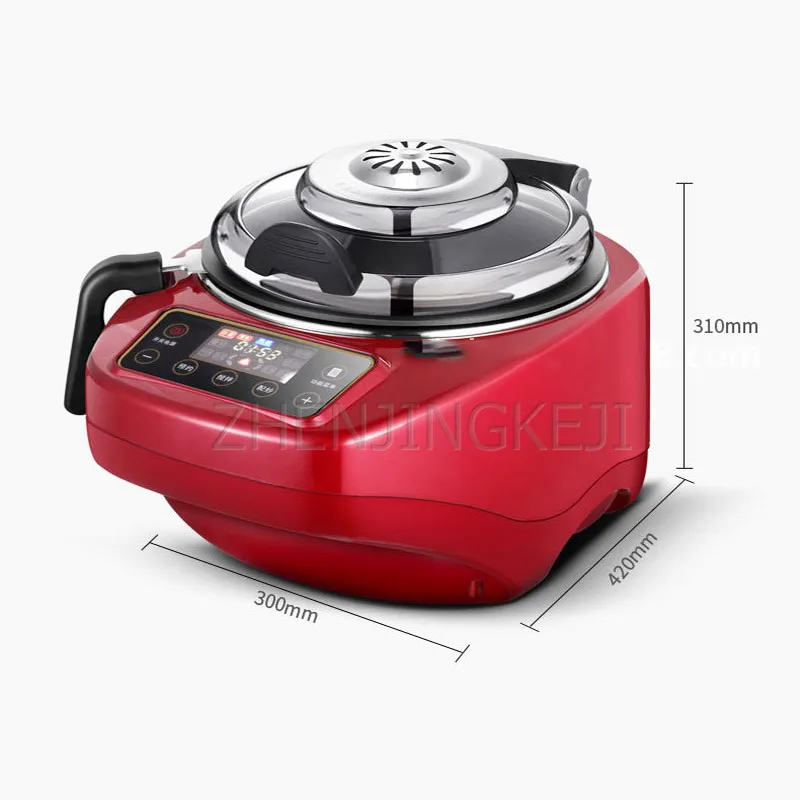 Home High Power Stir Fry Robot Fried Rice Machine Fully Automatic Intelligent Cooking Multifunction Pot 220/110V | Бытовая техника