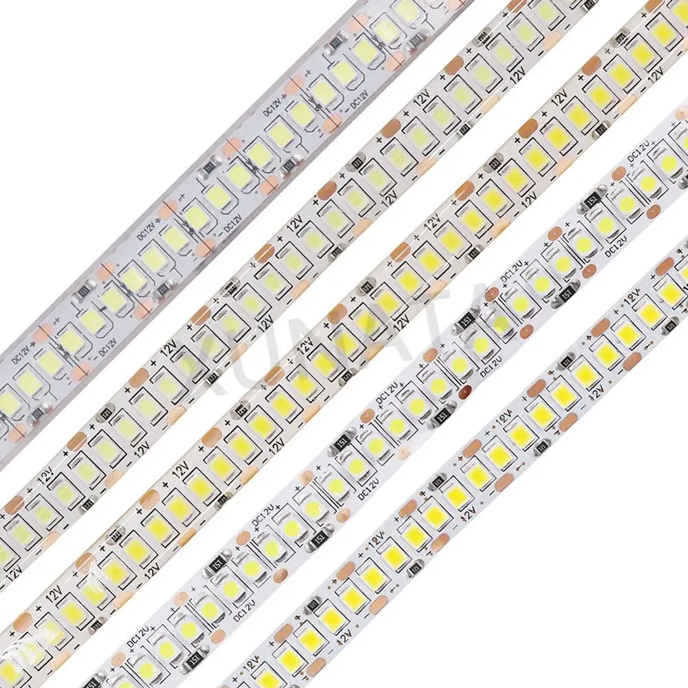 5 м Светодиодная лента освещения 2835 SMD 12 В постоянного тока 60/240 светодиодов/м 300 1200